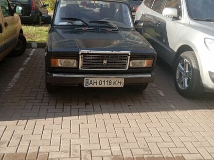 Чорний ВАЗ 2107, об'ємом двигуна 1.5 л та пробігом 200 тис. км за 1188 $, фото 1 на Automoto.ua
