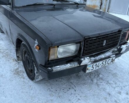 Черный ВАЗ 2107, объемом двигателя 0 л и пробегом 444 тыс. км за 463 $, фото 1 на Automoto.ua
