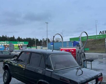 Черный ВАЗ 2107, объемом двигателя 1.5 л и пробегом 130 тыс. км за 1200 $, фото 1 на Automoto.ua