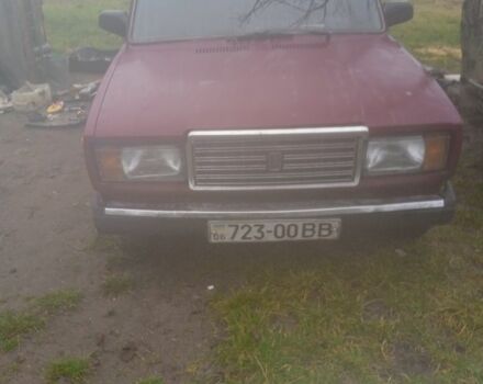 Черный ВАЗ 2107, объемом двигателя 1 л и пробегом 94 тыс. км за 1000 $, фото 1 на Automoto.ua