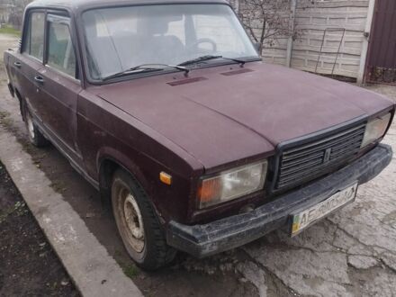 Черный ВАЗ 2107, объемом двигателя 1.5 л и пробегом 48 тыс. км за 499 $, фото 1 на Automoto.ua