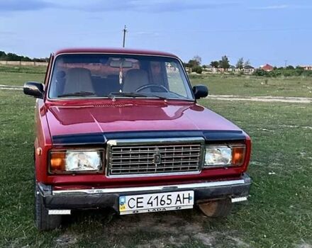 Черный ВАЗ 2107, объемом двигателя 1.7 л и пробегом 120 тыс. км за 2200 $, фото 1 на Automoto.ua