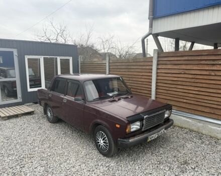 Чорний ВАЗ 2107, об'ємом двигуна 1.5 л та пробігом 60 тис. км за 800 $, фото 1 на Automoto.ua