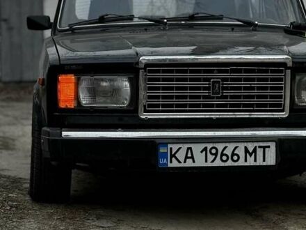 Черный ВАЗ 2107, объемом двигателя 1.5 л и пробегом 187 тыс. км за 1409 $, фото 1 на Automoto.ua