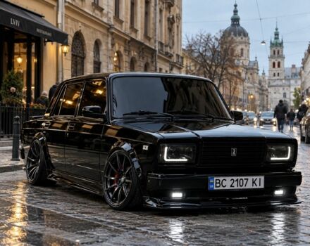 Черный ВАЗ 2107, объемом двигателя 2 л и пробегом 45 тыс. км за 6495 $, фото 1 на Automoto.ua