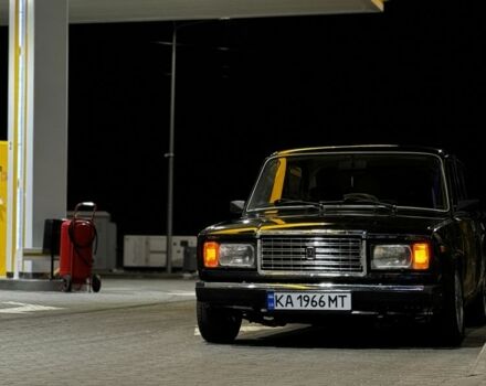 Черный ВАЗ 2107, объемом двигателя 1.5 л и пробегом 187 тыс. км за 1409 $, фото 1 на Automoto.ua