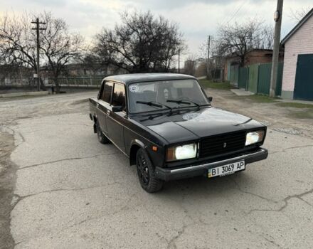 Чорний ВАЗ 2107, об'ємом двигуна 1.5 л та пробігом 98 тис. км за 734 $, фото 1 на Automoto.ua