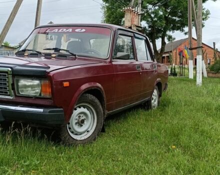 Черный ВАЗ 2107, объемом двигателя 1.5 л и пробегом 127 тыс. км за 1300 $, фото 1 на Automoto.ua