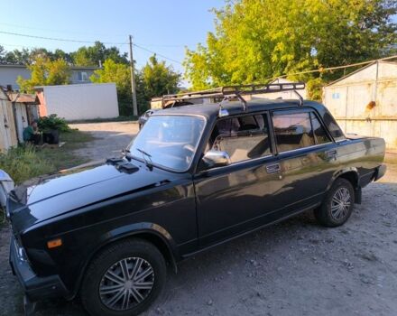 Чорний ВАЗ 2107, об'ємом двигуна 1.45 л та пробігом 120 тис. км за 1600 $, фото 1 на Automoto.ua