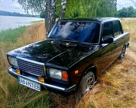 Черный ВАЗ 2107, объемом двигателя 1.5 л и пробегом 51 тыс. км за 1500 $, фото 1 на Automoto.ua
