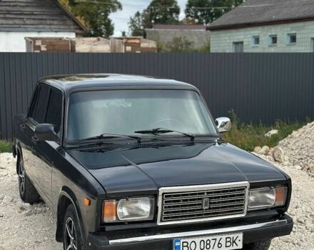 Чорний ВАЗ 2107, об'ємом двигуна 1.45 л та пробігом 97 тис. км за 1349 $, фото 1 на Automoto.ua