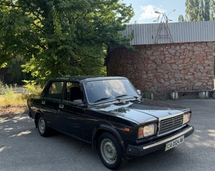 Черный ВАЗ 2107, объемом двигателя 1.5 л и пробегом 91 тыс. км за 1300 $, фото 1 на Automoto.ua