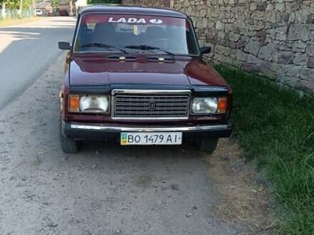 Черный ВАЗ 2107, объемом двигателя 1.5 л и пробегом 127 тыс. км за 1150 $, фото 1 на Automoto.ua