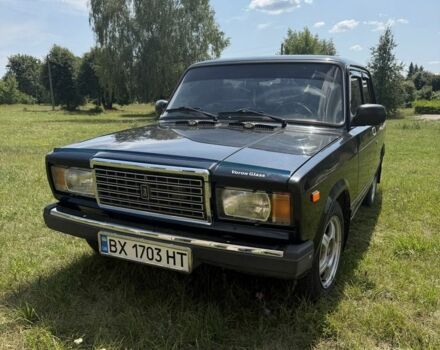 Чорний ВАЗ 2107, об'ємом двигуна 1.5 л та пробігом 80 тис. км за 2208 $, фото 1 на Automoto.ua
