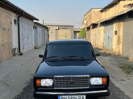 Черный ВАЗ 2107, объемом двигателя 1.45 л и пробегом 97 тыс. км за 2800 $, фото 1 на Automoto.ua
