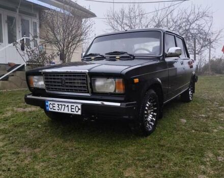 Черный ВАЗ 2107, объемом двигателя 1.45 л и пробегом 139 тыс. км за 1500 $, фото 1 на Automoto.ua