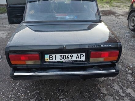 Чорний ВАЗ 2107, об'ємом двигуна 1.5 л та пробігом 93 тис. км за 800 $, фото 1 на Automoto.ua