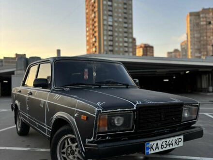 Черный ВАЗ 2107, объемом двигателя 1.5 л и пробегом 79 тыс. км за 1500 $, фото 1 на Automoto.ua