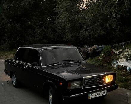 Чорний ВАЗ 2107, об'ємом двигуна 1.45 л та пробігом 30 тис. км за 1055 $, фото 1 на Automoto.ua
