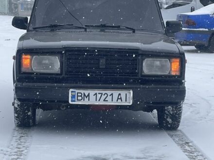 Чорний ВАЗ 2107, об'ємом двигуна 1.5 л та пробігом 125 тис. км за 1600 $, фото 1 на Automoto.ua