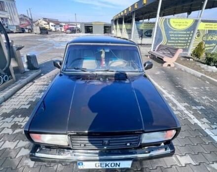 Черный ВАЗ 2107, объемом двигателя 1.57 л и пробегом 118 тыс. км за 1100 $, фото 1 на Automoto.ua