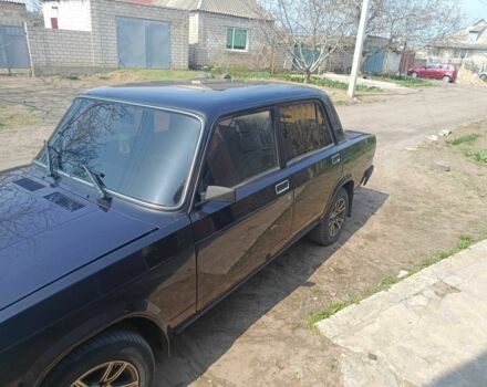 Черный ВАЗ 2107, объемом двигателя 1.5 л и пробегом 95 тыс. км за 2000 $, фото 1 на Automoto.ua