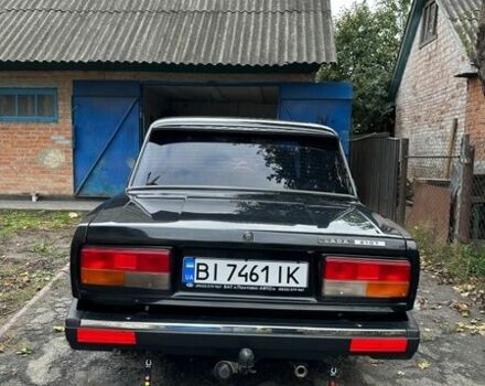 Черный ВАЗ 2107, объемом двигателя 1.57 л и пробегом 66 тыс. км за 3000 $, фото 1 на Automoto.ua