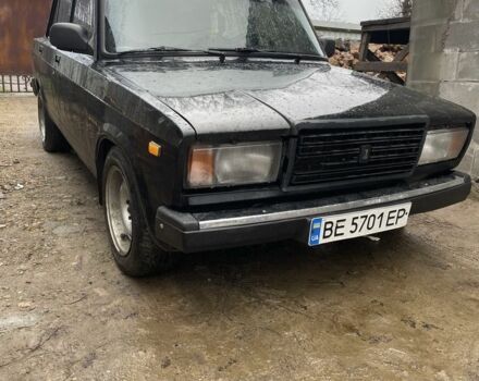 Чорний ВАЗ 2107, об'ємом двигуна 1.6 л та пробігом 109 тис. км за 1300 $, фото 1 на Automoto.ua