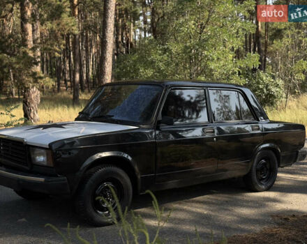 Чорний ВАЗ 2107, об'ємом двигуна 1.6 л та пробігом 56 тис. км за 850 $, фото 1 на Automoto.ua