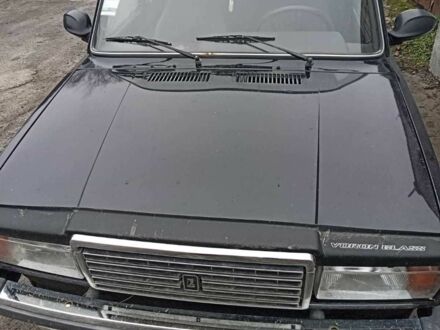 Черный ВАЗ 2107, объемом двигателя 1.5 л и пробегом 90 тыс. км за 3000 $, фото 1 на Automoto.ua