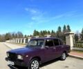 Фиолетовый ВАЗ 2107, объемом двигателя 13 л и пробегом 500 тыс. км за 550 $, фото 1 на Automoto.ua