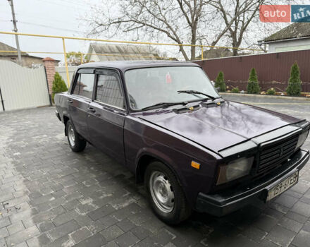 Фиолетовый ВАЗ 2107, объемом двигателя 1.5 л и пробегом 100 тыс. км за 750 $, фото 1 на Automoto.ua