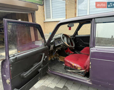 Фиолетовый ВАЗ 2107, объемом двигателя 1.5 л и пробегом 100 тыс. км за 750 $, фото 5 на Automoto.ua