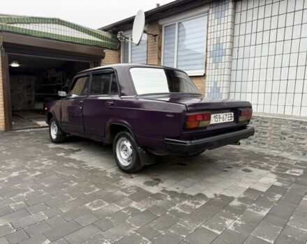 Фиолетовый ВАЗ 2107, объемом двигателя 1.5 л и пробегом 100 тыс. км за 750 $, фото 4 на Automoto.ua