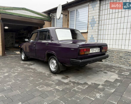 Фиолетовый ВАЗ 2107, объемом двигателя 1.5 л и пробегом 100 тыс. км за 750 $, фото 4 на Automoto.ua