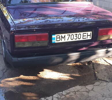 Фиолетовый ВАЗ 2107, объемом двигателя 1.69 л и пробегом 40 тыс. км за 2500 $, фото 4 на Automoto.ua