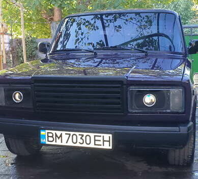 Фиолетовый ВАЗ 2107, объемом двигателя 1.69 л и пробегом 40 тыс. км за 2500 $, фото 6 на Automoto.ua