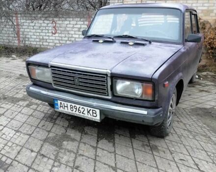 Фиолетовый ВАЗ 2107, объемом двигателя 1.5 л и пробегом 96 тыс. км за 545 $, фото 2 на Automoto.ua