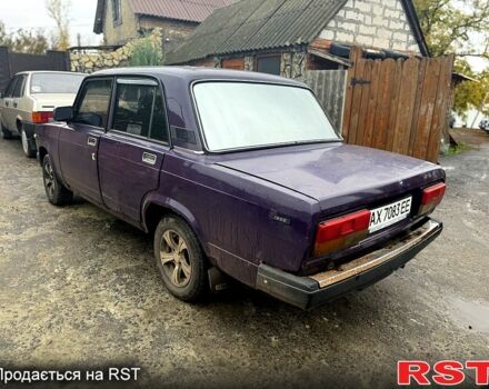 Фіолетовий ВАЗ 2107, об'ємом двигуна 1.5 л та пробігом 100 тис. км за 550 $, фото 4 на Automoto.ua