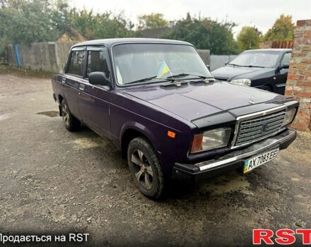 Фіолетовий ВАЗ 2107, об'ємом двигуна 1.5 л та пробігом 100 тис. км за 550 $, фото 2 на Automoto.ua