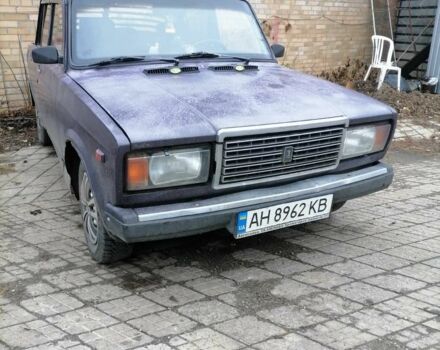 Фиолетовый ВАЗ 2107, объемом двигателя 1.5 л и пробегом 96 тыс. км за 545 $, фото 5 на Automoto.ua