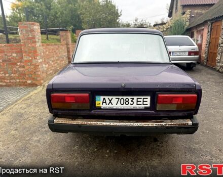 Фіолетовий ВАЗ 2107, об'ємом двигуна 1.5 л та пробігом 100 тис. км за 550 $, фото 3 на Automoto.ua