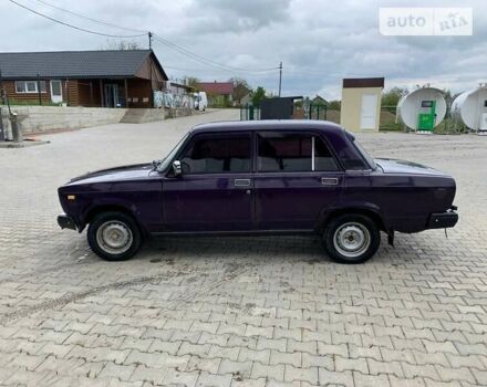 Фиолетовый ВАЗ 2107, объемом двигателя 1.5 л и пробегом 80 тыс. км за 1300 $, фото 3 на Automoto.ua