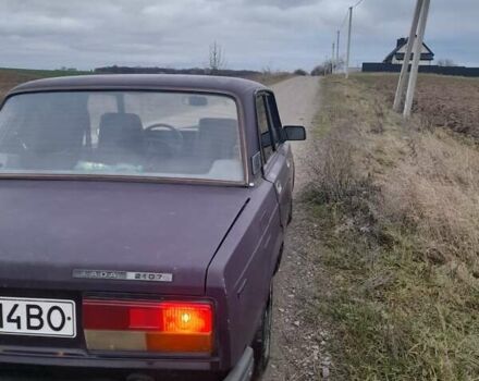 Фиолетовый ВАЗ 2107, объемом двигателя 3 л и пробегом 100 тыс. км за 473 $, фото 2 на Automoto.ua