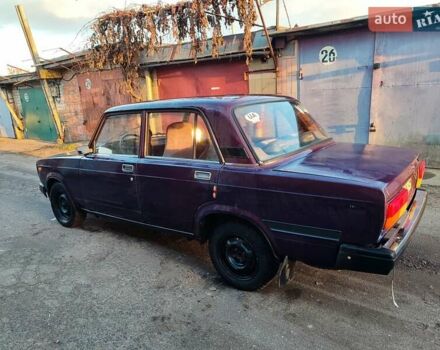 Фиолетовый ВАЗ 2107, объемом двигателя 1.6 л и пробегом 450 тыс. км за 700 $, фото 25 на Automoto.ua