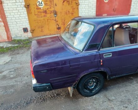 Фіолетовий ВАЗ 2107, об'ємом двигуна 1.6 л та пробігом 450 тис. км за 800 $, фото 3 на Automoto.ua