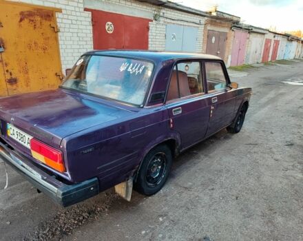 Фіолетовий ВАЗ 2107, об'ємом двигуна 1.6 л та пробігом 450 тис. км за 800 $, фото 6 на Automoto.ua