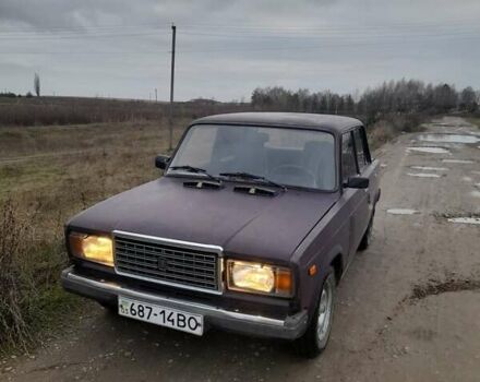 Фиолетовый ВАЗ 2107, объемом двигателя 3 л и пробегом 100 тыс. км за 473 $, фото 7 на Automoto.ua