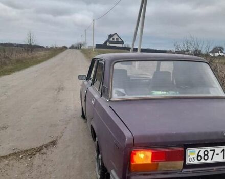 Фиолетовый ВАЗ 2107, объемом двигателя 3 л и пробегом 100 тыс. км за 473 $, фото 1 на Automoto.ua