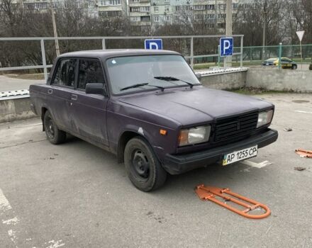 Фиолетовый ВАЗ 2107, объемом двигателя 1.5 л и пробегом 100 тыс. км за 711 $, фото 2 на Automoto.ua